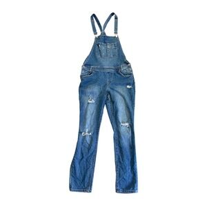 Women's RSO Blue Denim Jean Overalls Size 11 / 30